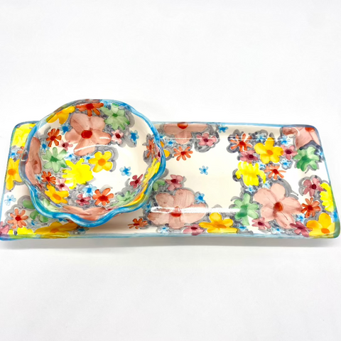 Soft Floral Appetizer Bundle