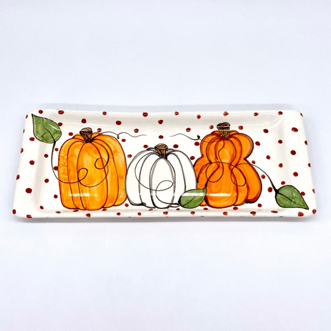 Ann's Pumpkins Bread Tray