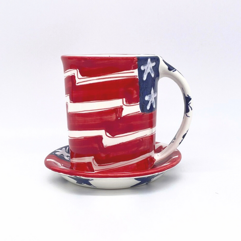 Flag Mug and Saucer Bundle