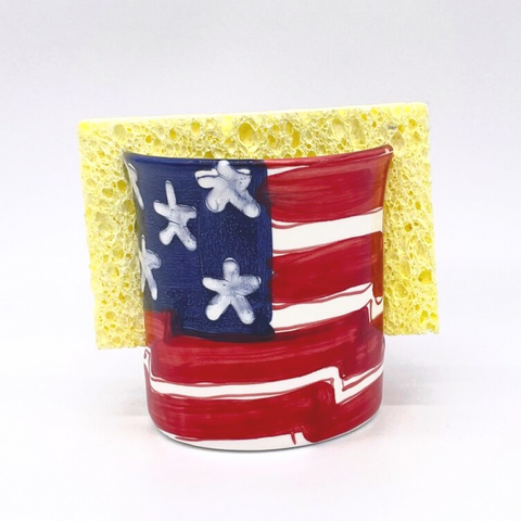 Flag Sponge Holder