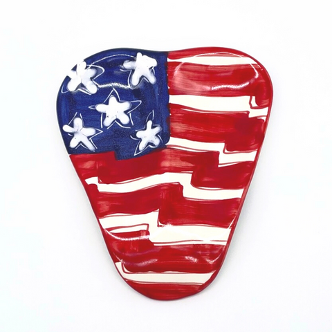 Flag Double Spoon Rest