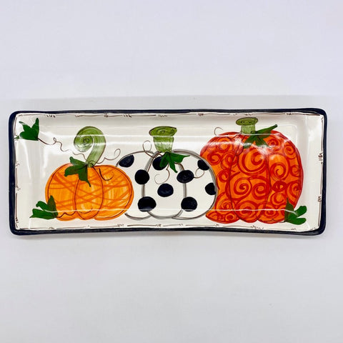 Trina's Pumpkins Bread Tray