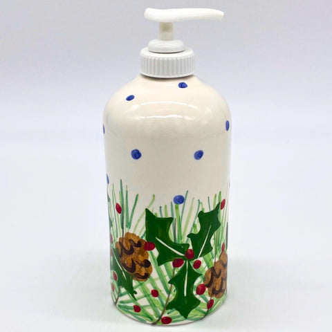 Pinecone Holly Soap Pump