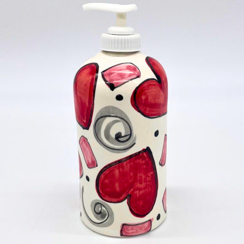 Confetti Hearts Soap Pump