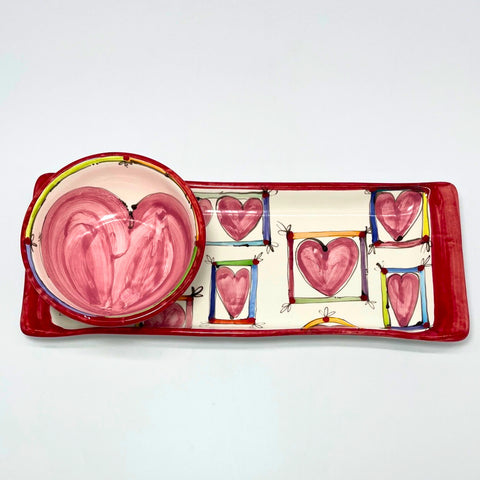 Framed Hearts Appetizer Bundle