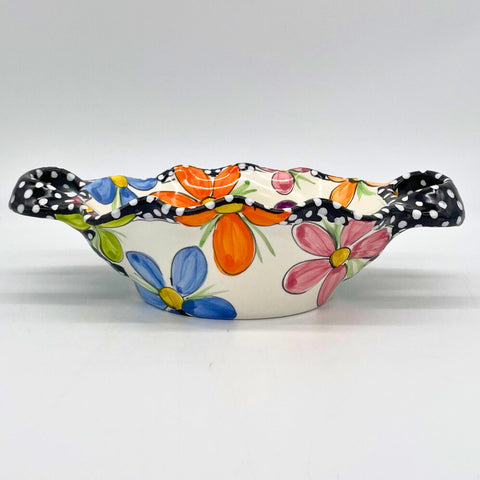 Katie Daisy Double Handled Basket