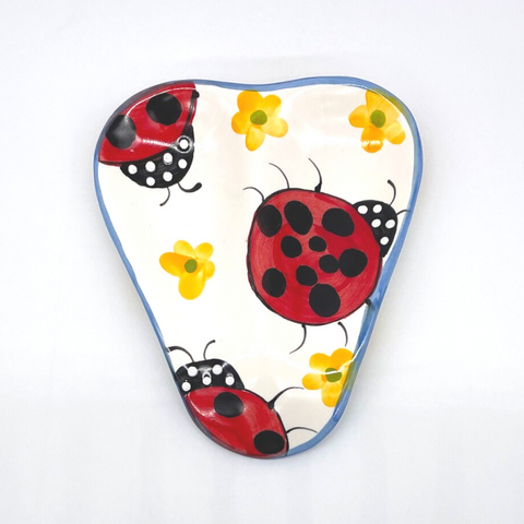 Ladybug Double Spoon Rest