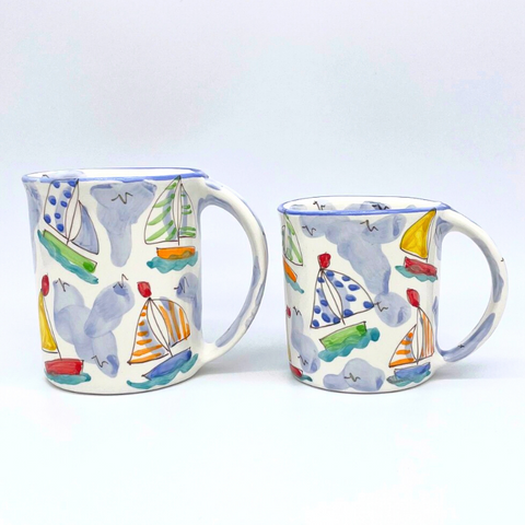 Sailboats Mugs