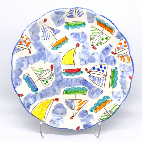 Sailboats Plates