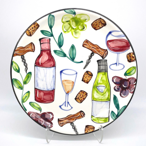 Wine Bottle Plates