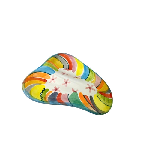 Soft Stripe Double Spoon Rest