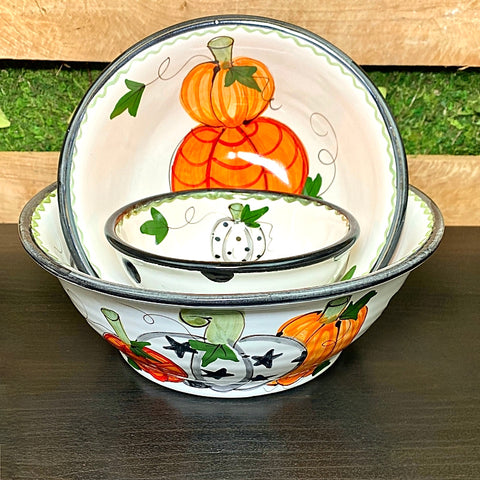 Trina's Pumpkins Bowls