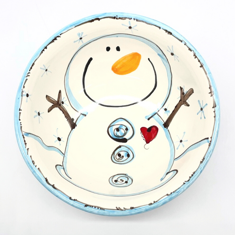 Blue Button Bowls