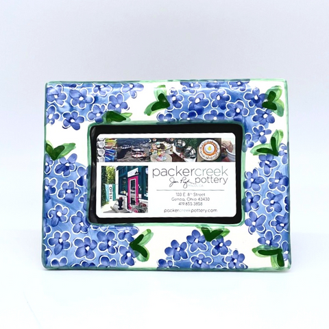 Blue Hydrangea Picture Frame