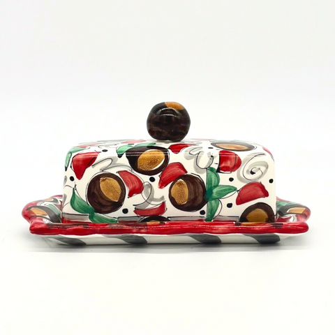 Buckeye Butter Dish