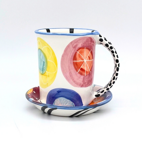 Candy Mug and Saucer Bundle