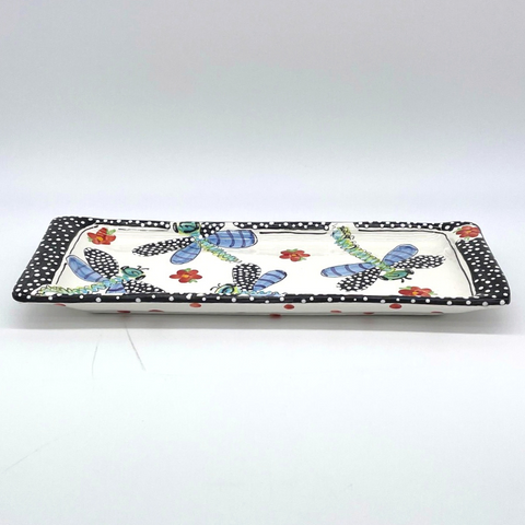 Dragon Fly Bread Tray