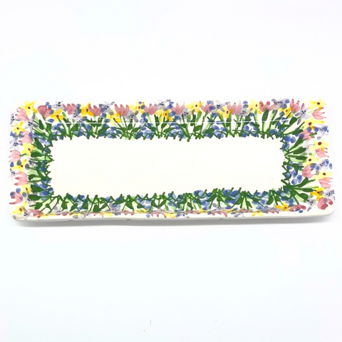 Flower Garden Bread Tray