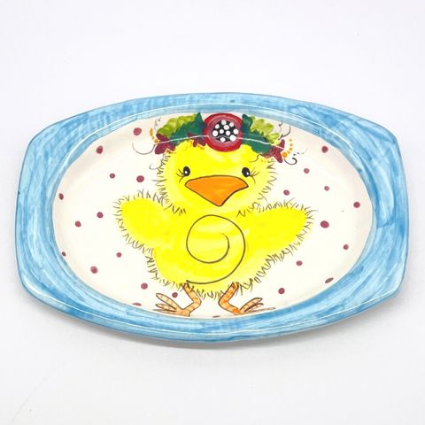 Fuzzy Chicks Elliptical Plate