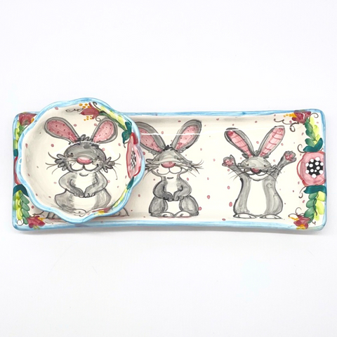 Gray Bunny Appetizer Bundle