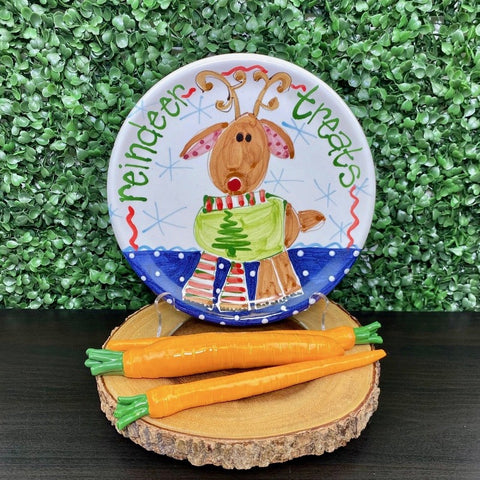 Reindeer Treats Plate