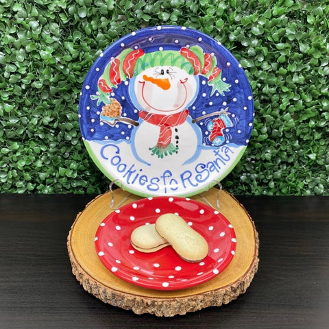 Cookies for Santa Plate