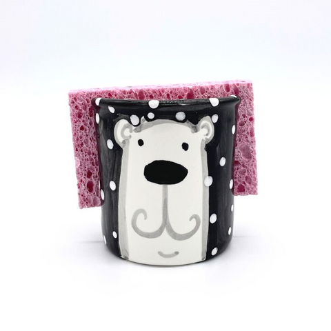 Polar Bear Sponge Holder