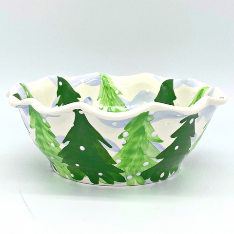 Snowy Trees Bowls