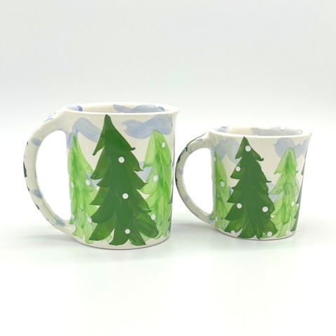 Snowy Trees Mugs