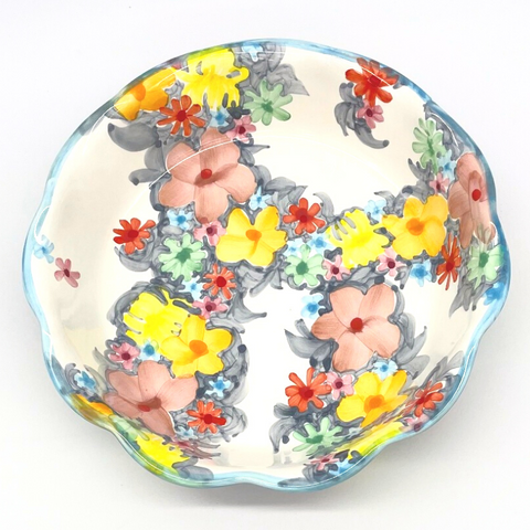 Soft Floral Pie Baker