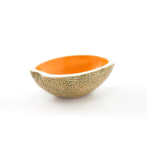 Small Oval Cantaloupe Bowl