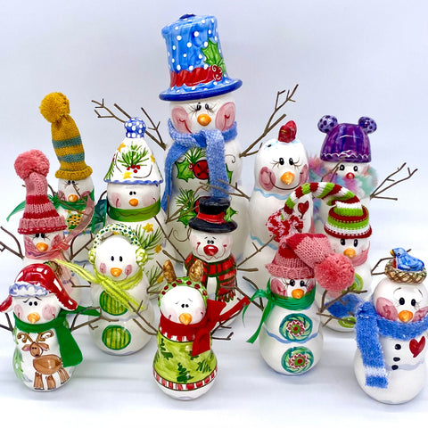 3d Snowmen 