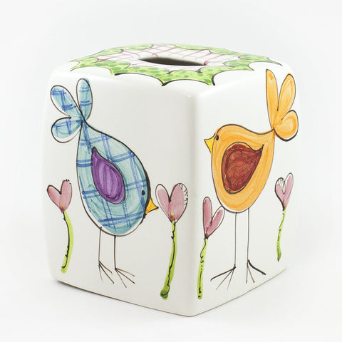 Square Tissue Box with Rounded Corners
