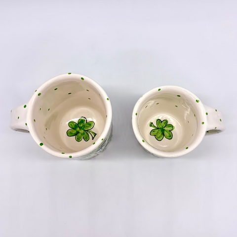 Lucky Shamrock Mugs