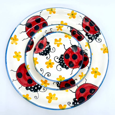 Ladybug Plates