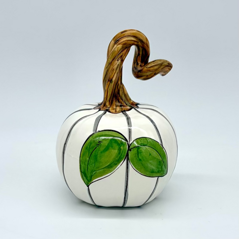 Small White Jack-O-Lantern 3d Pumpkin
