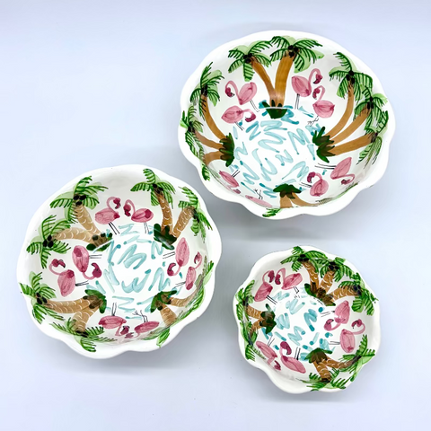 Flamingos Bowls