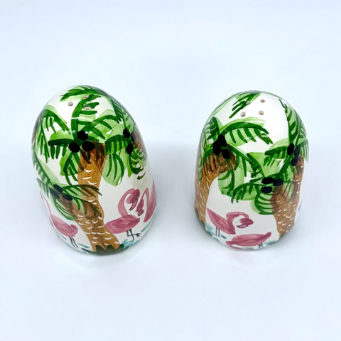Flamingos Salt and Pepper Shakers
