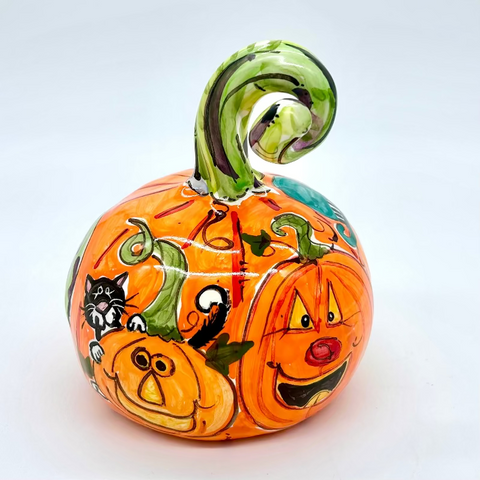 Small Halloween 3d Pumpkin