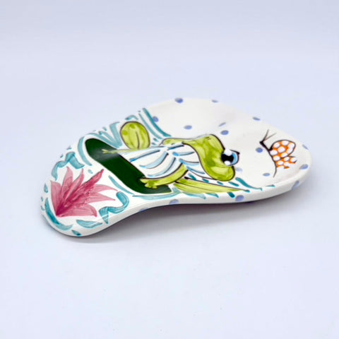 Frogs Double Spoon Rest