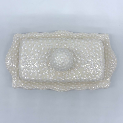 Swiss Dot Butter Dish