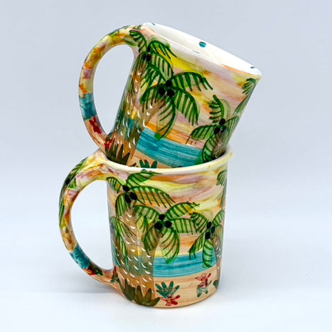 Tropical Sunset Mugs