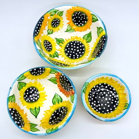 Sunflower Bowls