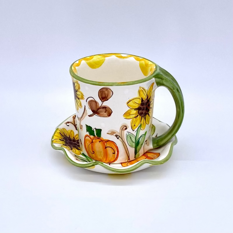 Fall Frenzy Mug and Saucer Bundle