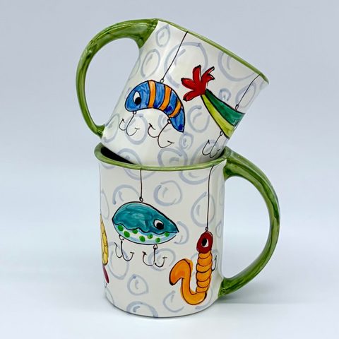ceramic fishing lures Fishing Lures Mugs