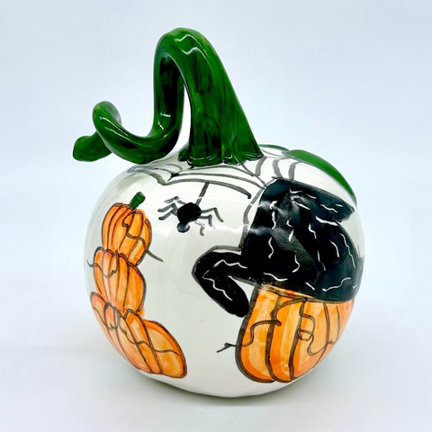 Small Black Cat 3d Pumpkin