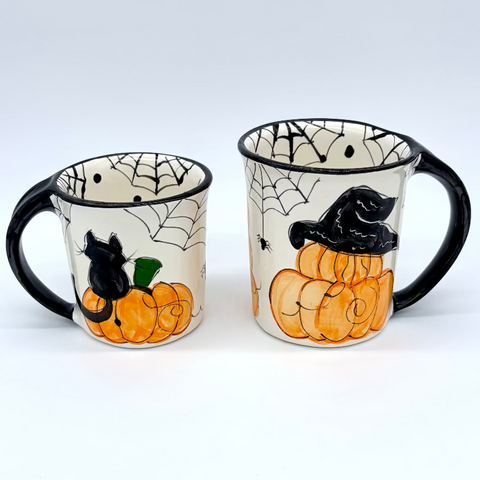 Black Cat Mugs