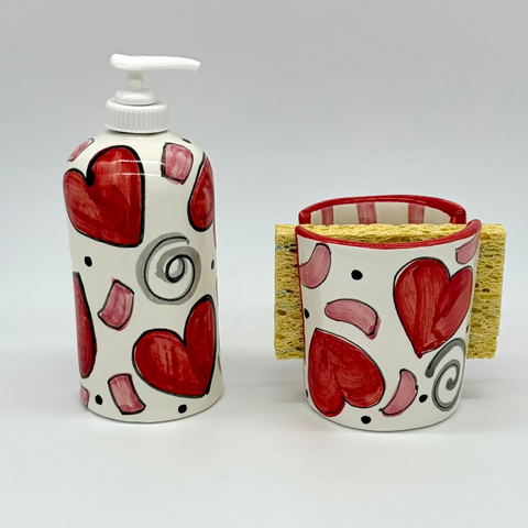 Confetti Hearts Kitchen Counter Bundle