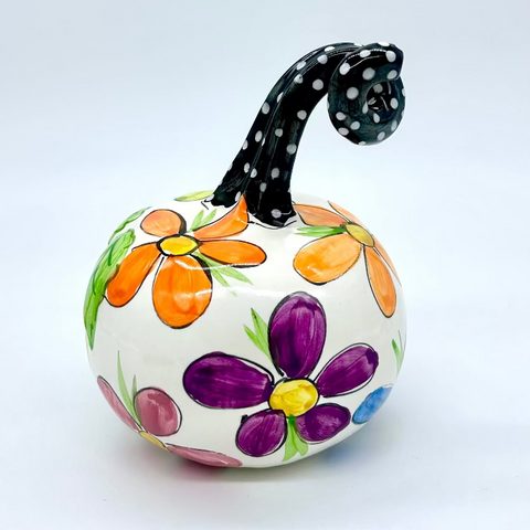 Small Katie Daisy 3d Pumpkin