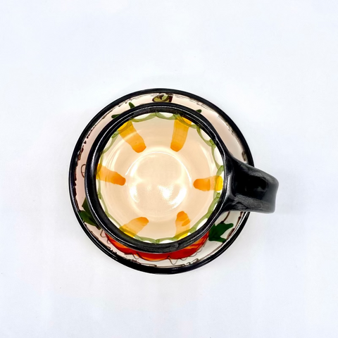 Trina's Pumpkins Mug and Saucer Bundle